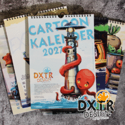 Cartoon Kalender 2027 (A4)
