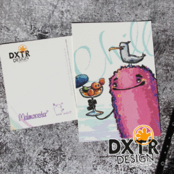 Postkarte Malmonster "Chill"